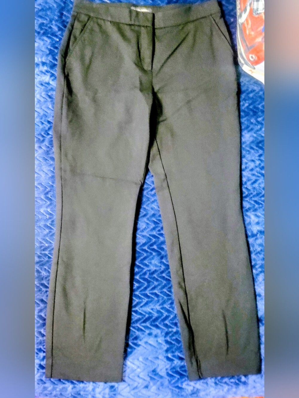 Women's Banana Republic classic black slim-leg Casual Pants, Size 6.